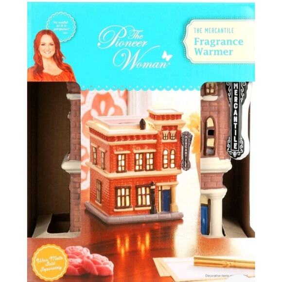 Pioneer Woman THE MERCANTILE Electric Wax Melt Fragrance Warmer New/Sealed! - Picture 13 of 13